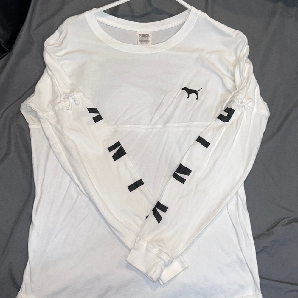 Vs Pink Long Sleeve Tee